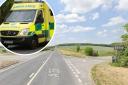 Motorcyclist injured after 'mud' causes crash that closed A35 for hours