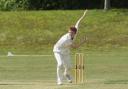 William Moss anchored the Beaminster innings with a solid 25 	              Picture: GRAHAM HUNT PHOTOGRAPHY