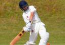 Ollie Legg scored 46 for Cattistock and Symene Picture: IAN MIDDLEBROOK