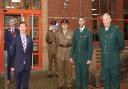 South Western Ambulance NHS Foundation Trust (SWASFT) and the Army have jointly signed an Armed Forces Covenant. Picture: SWASFT