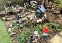 The fairy garden at 21 Chestnut Road, Brockenhurst, Hants, supporting NGS Picture: Mary Hayter/PA
