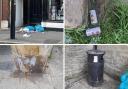 Residents have expressed concerns about the amount of litter in certain parts of Bridport