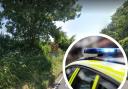The crash happened in the village of Melplash in west Dorset