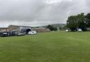 Preparations wer being made for the festival this morning but it has now been called off