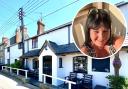Lesley Waring, owner of the Knapp Inn is walking one million steps for charity