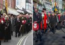 West Dorset Reembrance Sunday parades will take place in Bridport, Beaminster, Lyme Regis and Charmouth