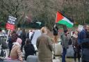 Pro-Palestine protest in Bournemouth