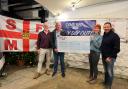A cheque was presented to the charity at The Royal Standard last month