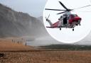Woman unable to get to shore rescued by fellow swimmer