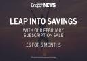 Bridport News readers can subscribe for just £5 for 5 months in this flash sale