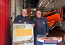 Nicholas Marks, Lifeboat Operations Manager and Richard Horobin, Press Officer