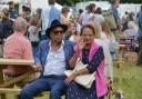 Rafique and Helen Choudhury at Bridport Food Festival