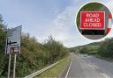The A35 will close during the night between April to June
