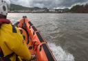 Lyme Regis RNLI launch to save unique casualty