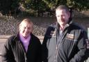NEW RECRUIT: Christine Poole is joining youth worker Phil Lathey on the streets of  Bridport