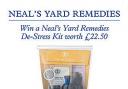 Win a Neal's Yard Remedies De-Stress Kit