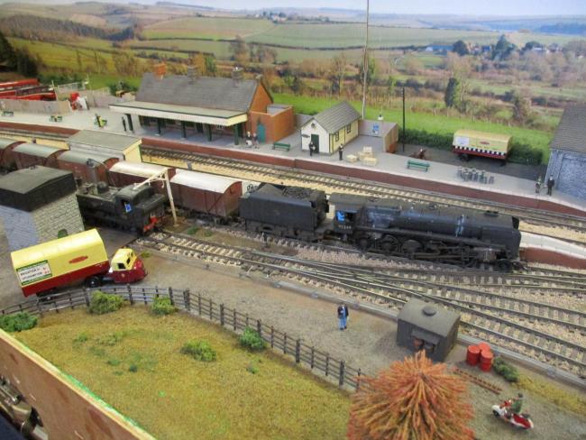Model railway layout Picture: Bridport & District Model Railway Club
