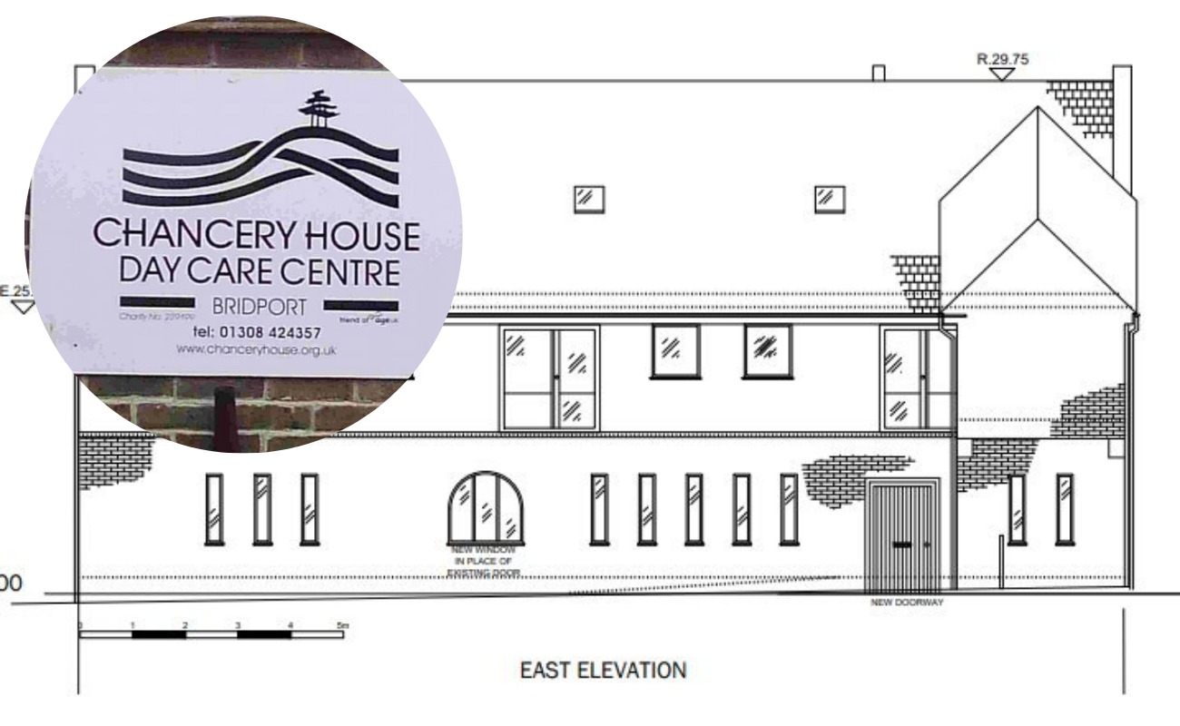 Proposed elevation of how the development at Chancery House will look