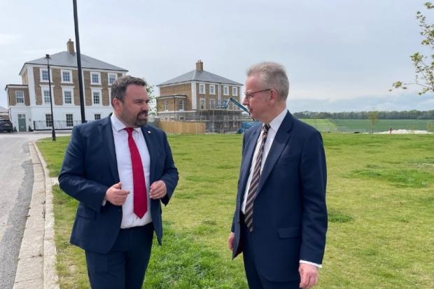 West Dorset MP Chris Loder has urged Housing Secretary Michael Gove to instigate an urgent review of the Dorset Local Plan in order to discontinue the proposed 4,000 home North of Dorchester development
