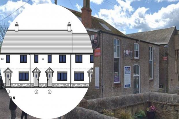 Five homes have been approved for a site to the rear of the Assembly Rooms off Gundry Lane, Bridport