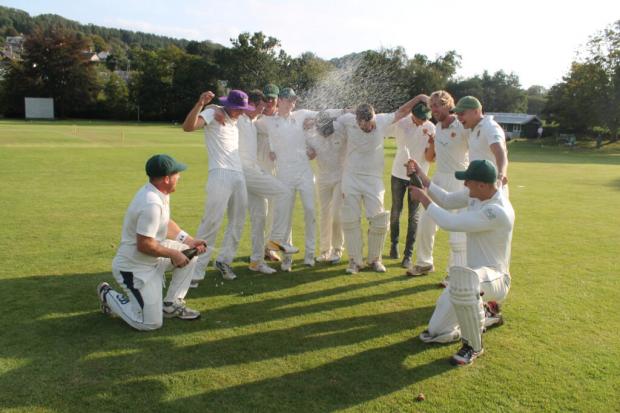 Uplyme set a new record for runs scored in an innings at King George V Playing Fields Picture: ULRCC