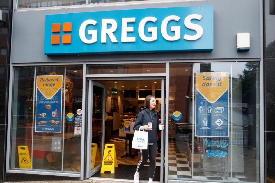 Greggs sales surge nearly a fifth as evening and vegan ranges hot up