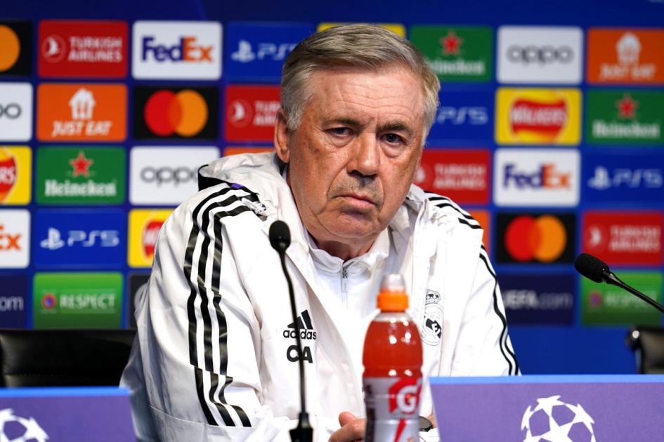 Carlo Ancelotti and Real Madrid unfazed by airport delay before Man City clash