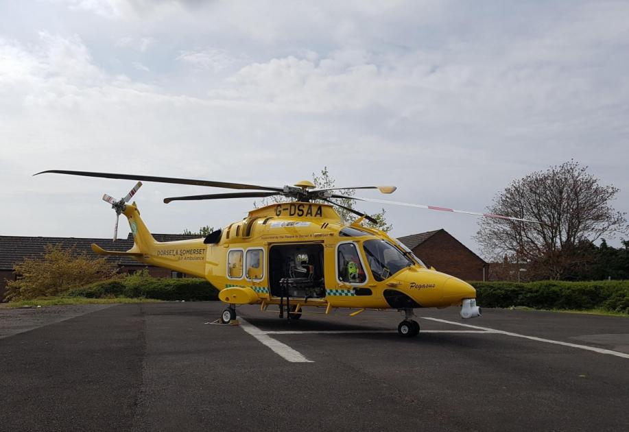 Dorset County Hospital helicopter landing site on the move