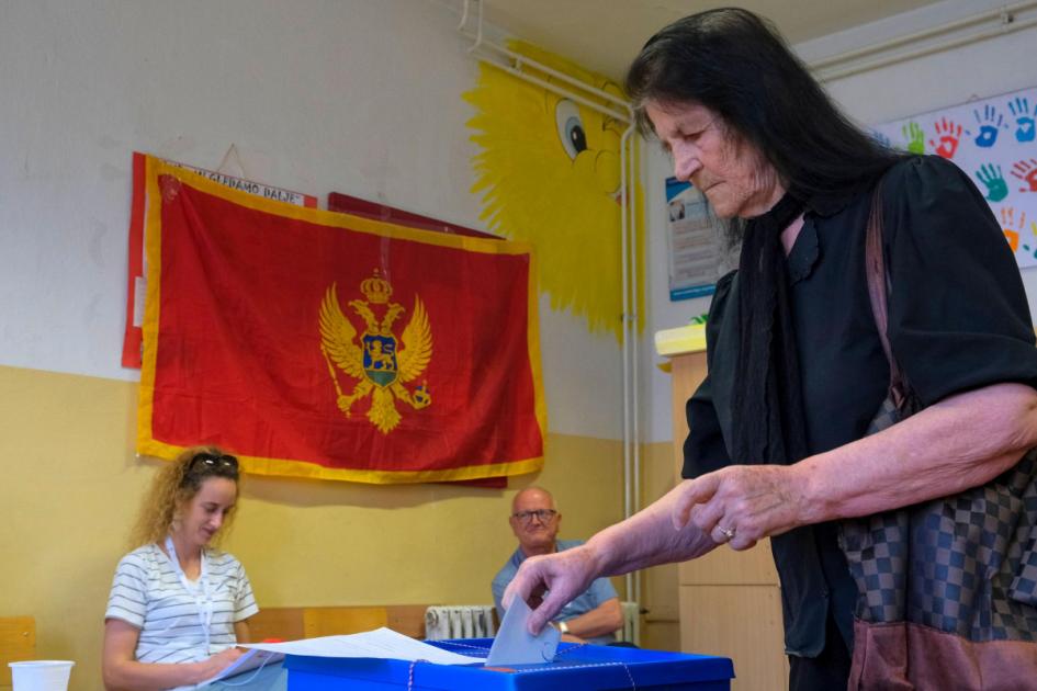 Montenegro holds election which could determine EU path