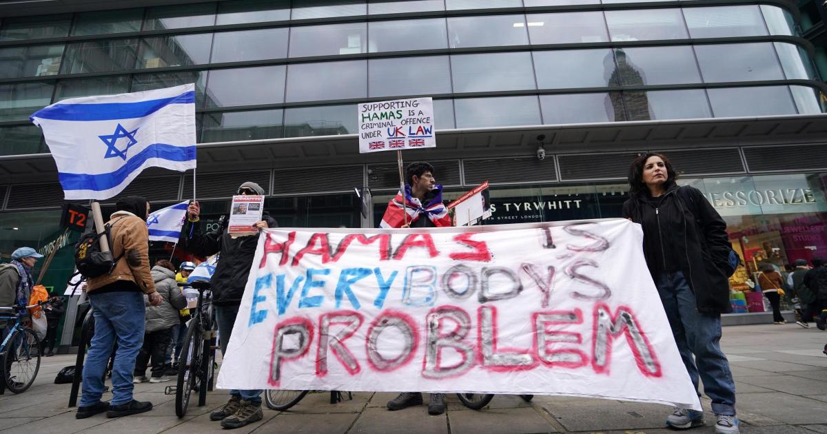 Counter-protest to pro-Palestine marches held in London - Vimarsana News