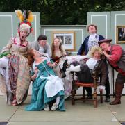 The cast of 'She Stoops To Conquer' Picture: Beaminster Festival