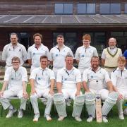 Beaminster before their seven-wicket loss to Portland Picture: BEAMINSTER CC