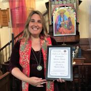 Reverend Elizabeth Harley was ordained at the Chapel of the Garden Picture: Elizabeth Harley