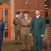 South Western Ambulance NHS Foundation Trust (SWASFT) and the Army have jointly signed an Armed Forces Covenant. Picture: SWASFT