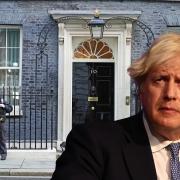 Downing Street staff allegedly held weekly 'Wine Time Friday' parties despite Covid restrictions. Photos via PA show No 10 Downing Street and Boris Johnson, who is facing calls to resign.