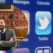 West Dorset MP Chris Loder has sent thousands of tweets since setting up his Twitter account