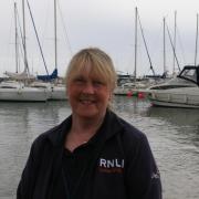 Petrina Muscroft from Lyme Regis RNLI Picture: Richard Horobin