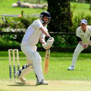 Martin Langford scored 45 for new club Uplyme Picture: GRAHAM HUNT