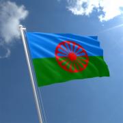 Roma Gypsy flag. Picture: Dorset Council