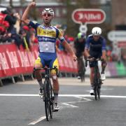Team SVB’s Kamiel Bonneu won stage three of the Tour of Britain 
   Picture: SIMON MARPER/PA WIRE