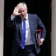Prime Minister Boris Johnson departs 10 Downing Street