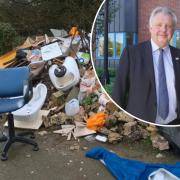 David Sidwick has called for tougher fines to tackle fly-tipping