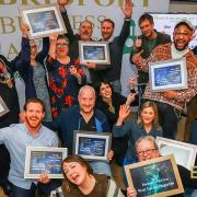 All the winners at this year's Bridport Business Awards.