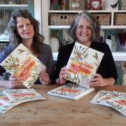 Ruth Owen, author, and Emma Bowring, illustrator, of the children's book When Little Mouse Got Stuck
