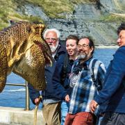 Rexy the T-Rex will be at Lyme Regis Fossil Festival