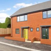 Violet Cross, a new housing development of 21 affordable homes at Hazelbury Bryan