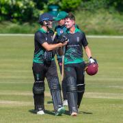 Alex Eckland, left, and Sam Young guided Dorset home to victory against Wiltshire