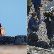 Filming of Wonka and Ammonite in west Dorset