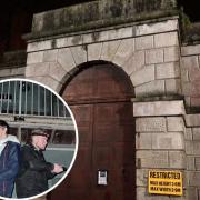 Dorchester Prison inset: Alfie and Tom searching for ghosts