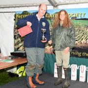 Tim Frampton was the winner of the Dorset-style hedgelaying category at the National Hedgelaying Championship